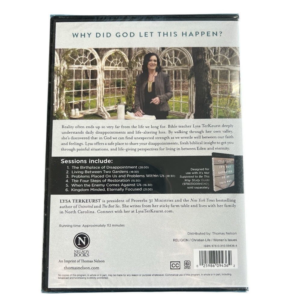 It's Not Supposed to Be This Way : Finding Unexpected Strength Book  And DVD set - Picture 6 of 13